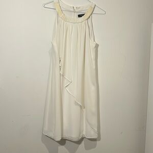 LE Château- White taffeta alter dress- Size M